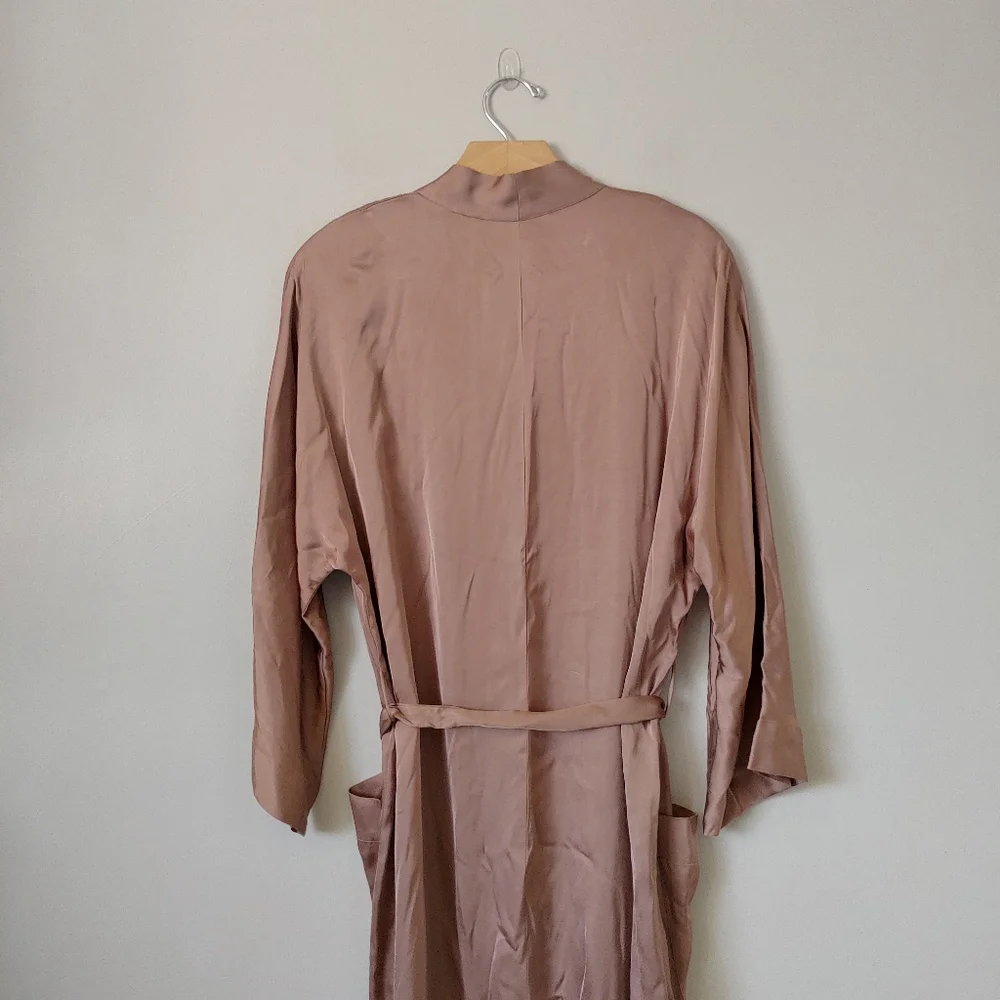NWT Durante Jacket Robe Size Small Nutmeg - Picture 12 of 16